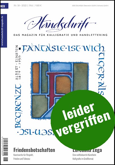 Titelblatt der HANDSCHRIFT Ausgabe 18