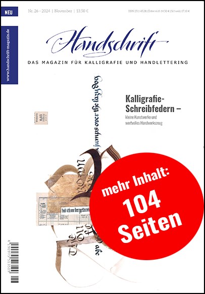 Titelblatt der HANDSCHRIFT Ausgabe 26