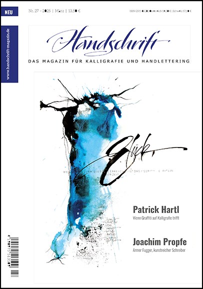Titelblatt der HANDSCHRIFT Ausgabe 27