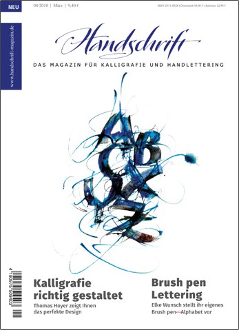Titelblatt der HANDSCHRIFT Ausgabe 4
