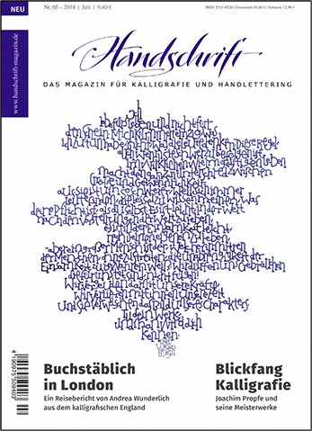 Titelblatt der HANDSCHRIFT Ausgabe 5